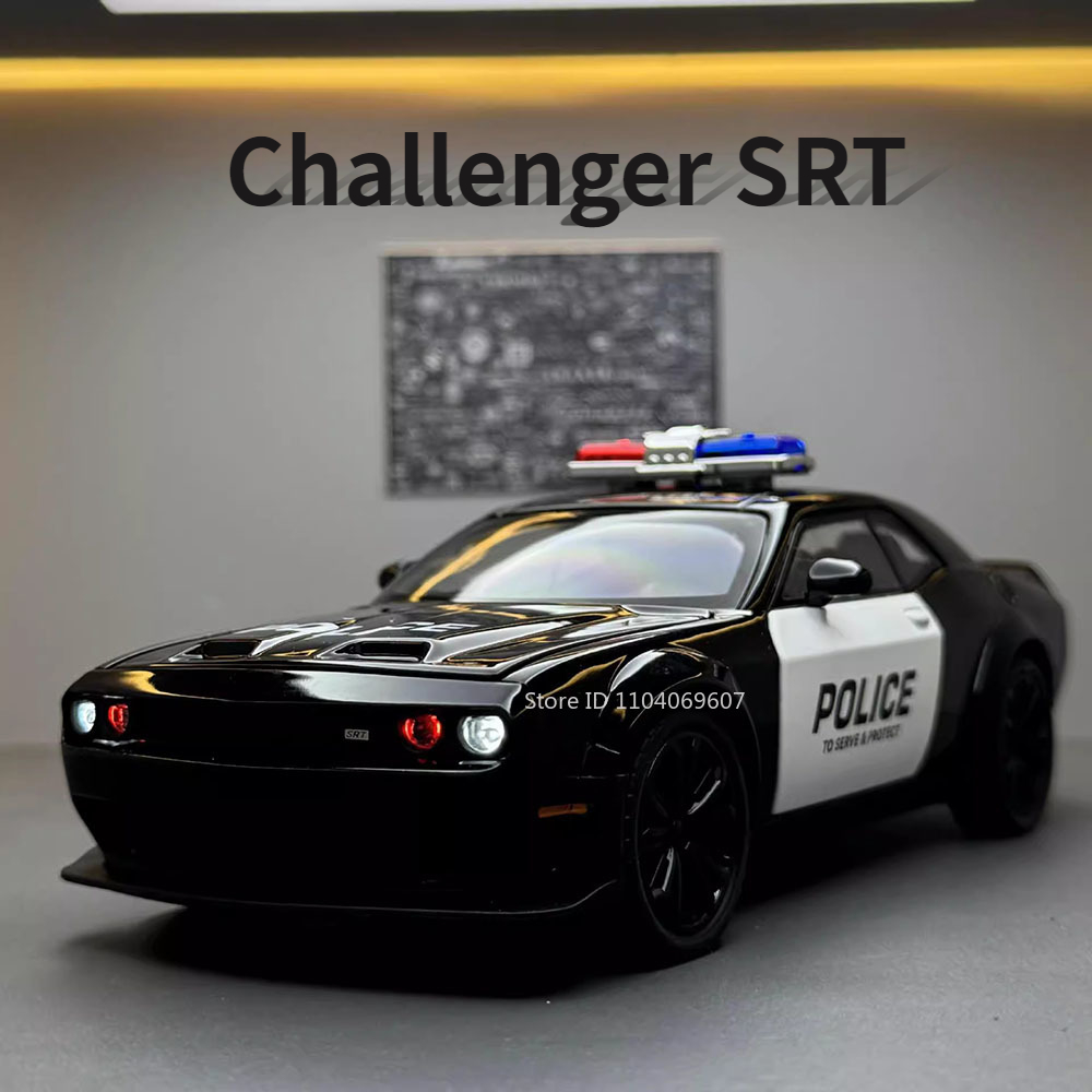 Home Security Police - 1:22 Challenger SRT Police Car Model