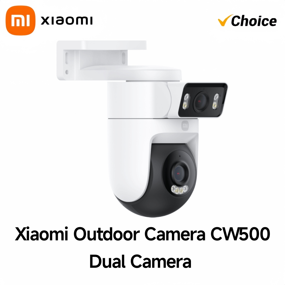 Home Security Monitoring Service - Xiaomi Outdoor CW500 Dual Camera Version