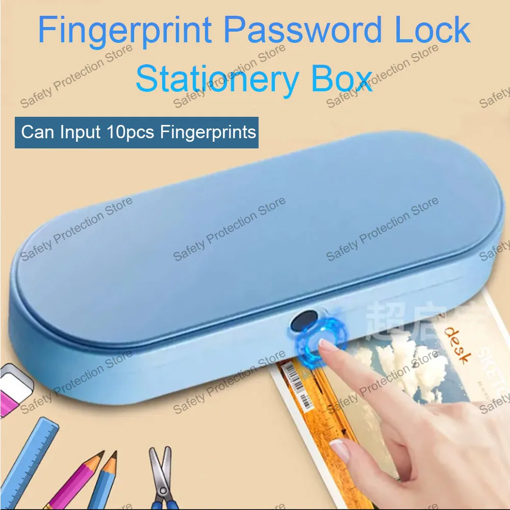 Home Security Safe - Fingerprint Storage Box Fingerprint Safe Box