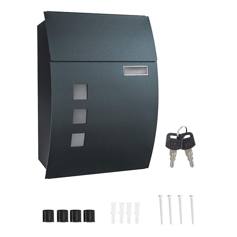 Home Security Letters - AEE4-Wall Mounted Post Box - Waterproof