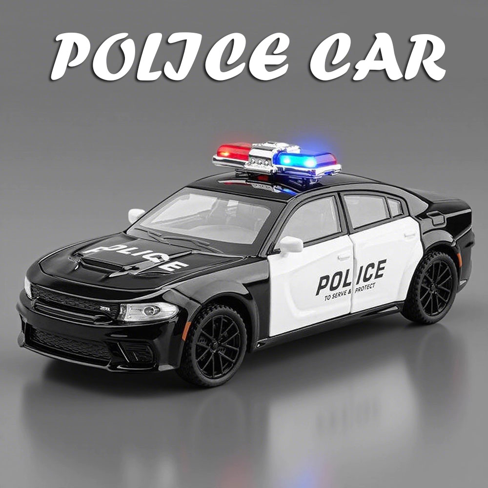 Home Security Police - 1:32 Charger 911 DaKar Alloy Police