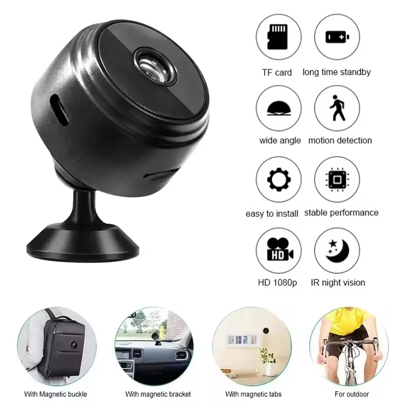 A9 Mini WiFi HD 1080P Security - đánh giá và giá Home Security Monitoring Service