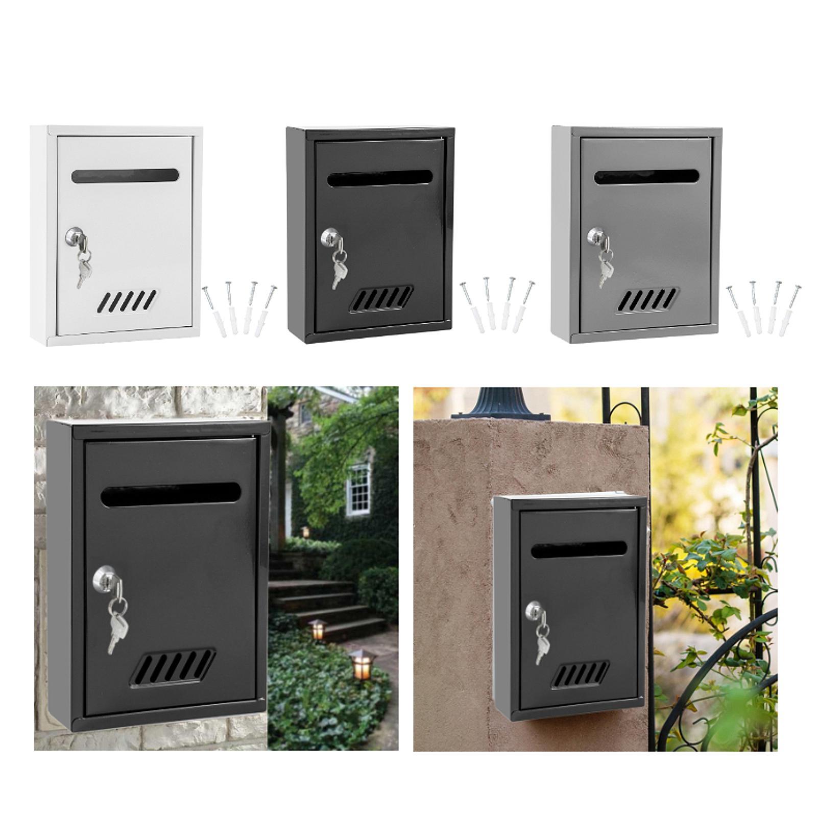Wall Mounted Mailbox Locking M - đánh giá và giá Home Security Letters