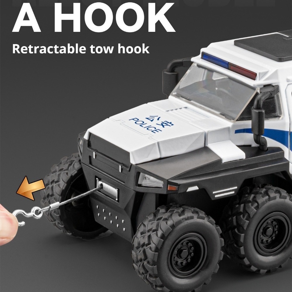 1:32 Conqueror SWAT Police Car - đánh giá và giá Home Security Police