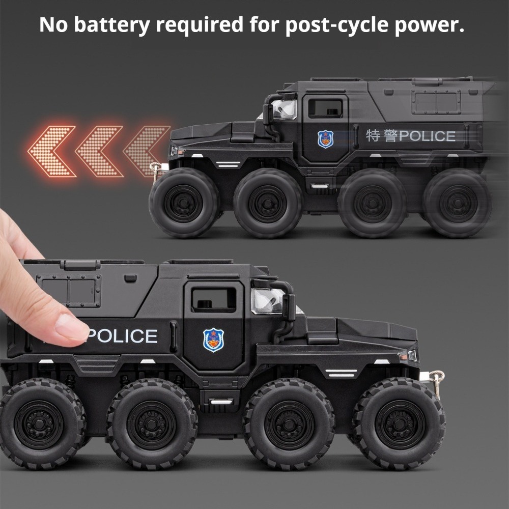 1:32 Conqueror SWAT Police Car - đánh giá và giá Home Security Police