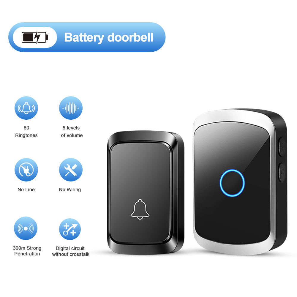 Smart Wireless Doorbell Door C - đánh giá và giá Home Security Bell