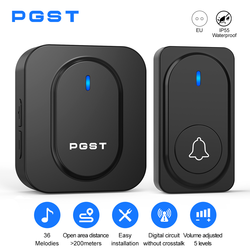 PGST Wireless Doorbell 36 Chim - đánh giá và giá Home Security Bell