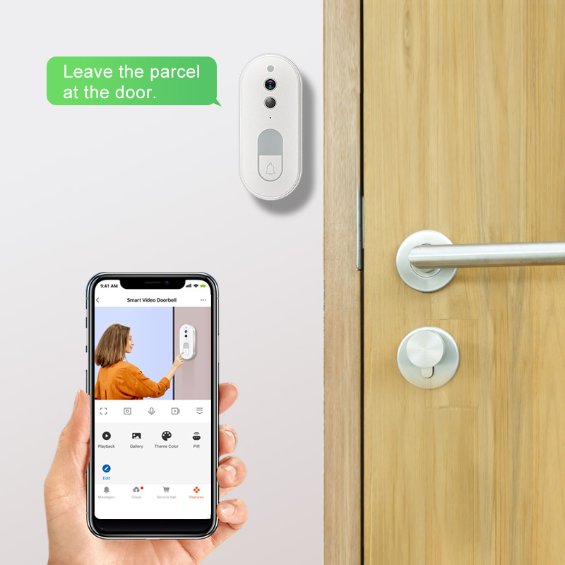 Tuya Smart Video Doorbell Wire - đánh giá và giá Home Security Monitoring Service