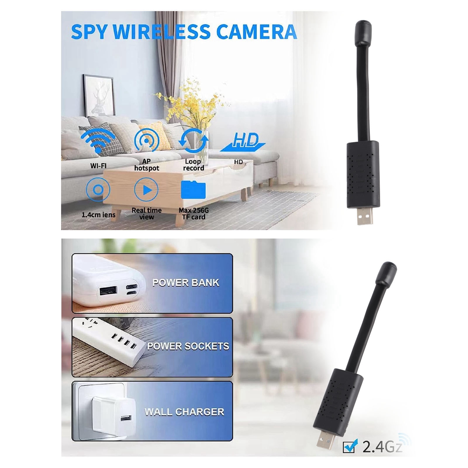 USB WiFi Security Camera 1080P - đánh giá và giá Home Security Monitoring Service
