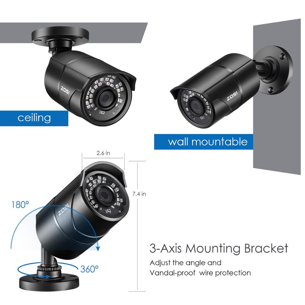 ZOSI 1080P 2MP TVI AHD CVBS IR - đánh giá và giá Home Security Video Systems