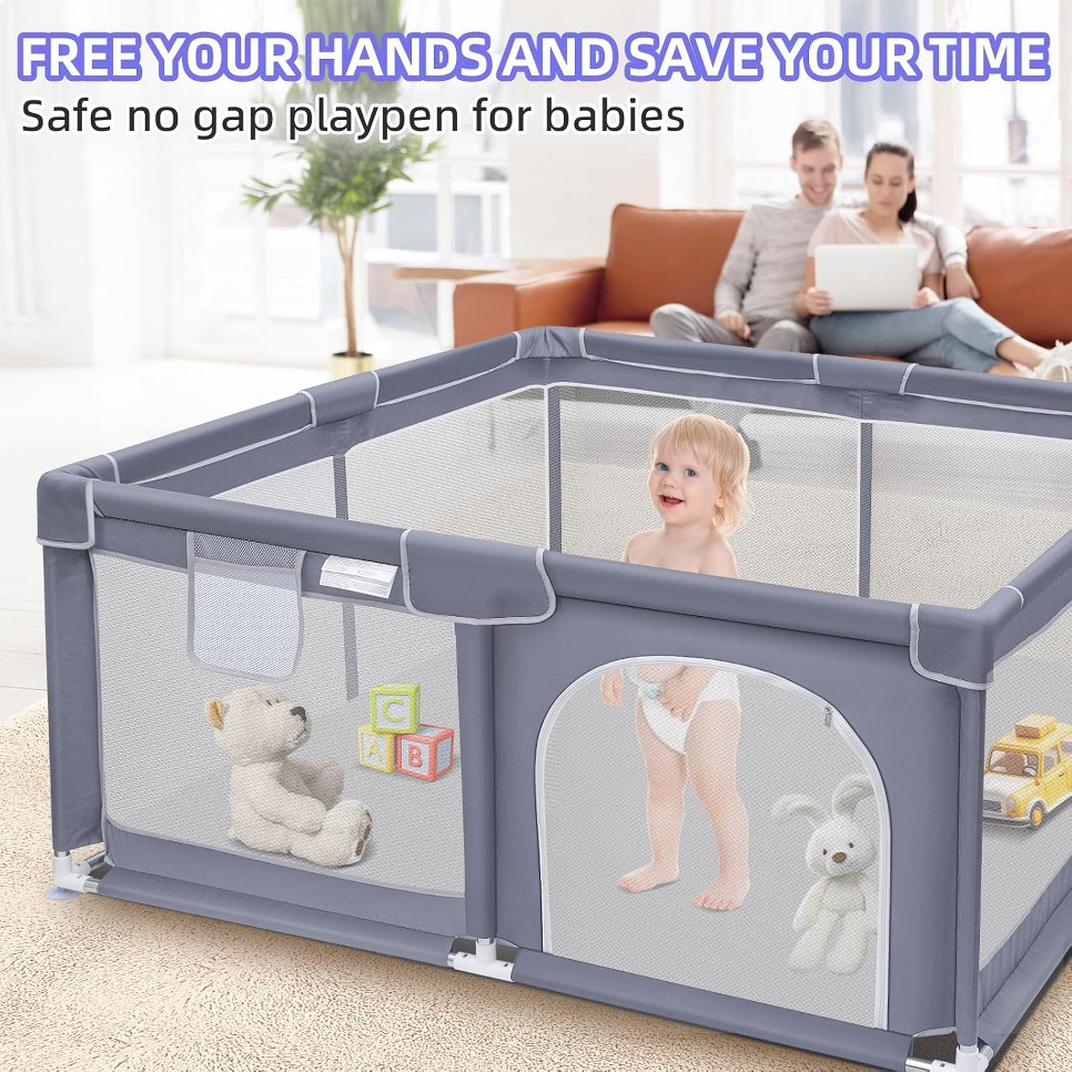 Baby Playpen, Extra Large Play - đánh giá và giá Home Security Safe