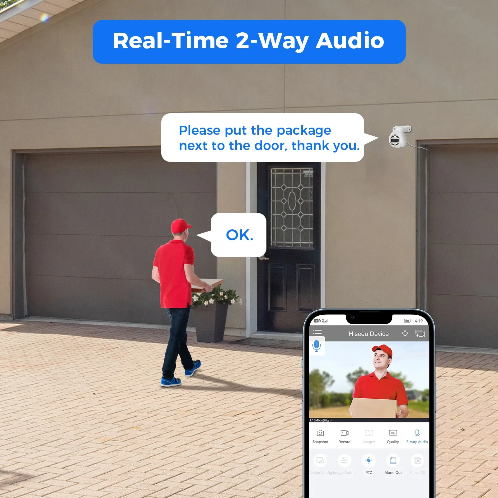 Hiseeu Automatic Tracking 5mp  - đánh giá và giá Home Security And Camera System