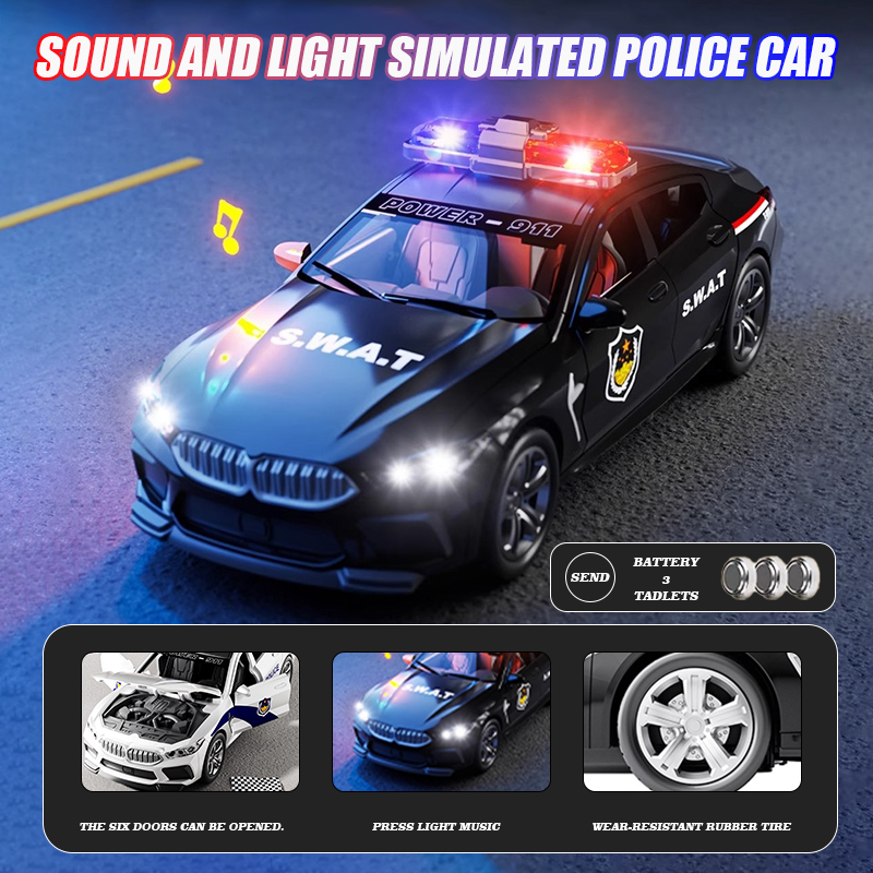1:32 Simulation BMW M8 Police  - đánh giá và giá Home Security Police