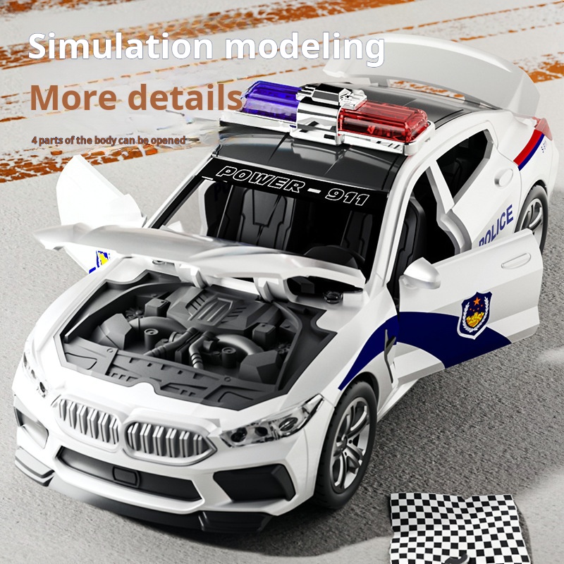 1:32 Simulation BMW M8 Police  - đánh giá và giá Home Security Police