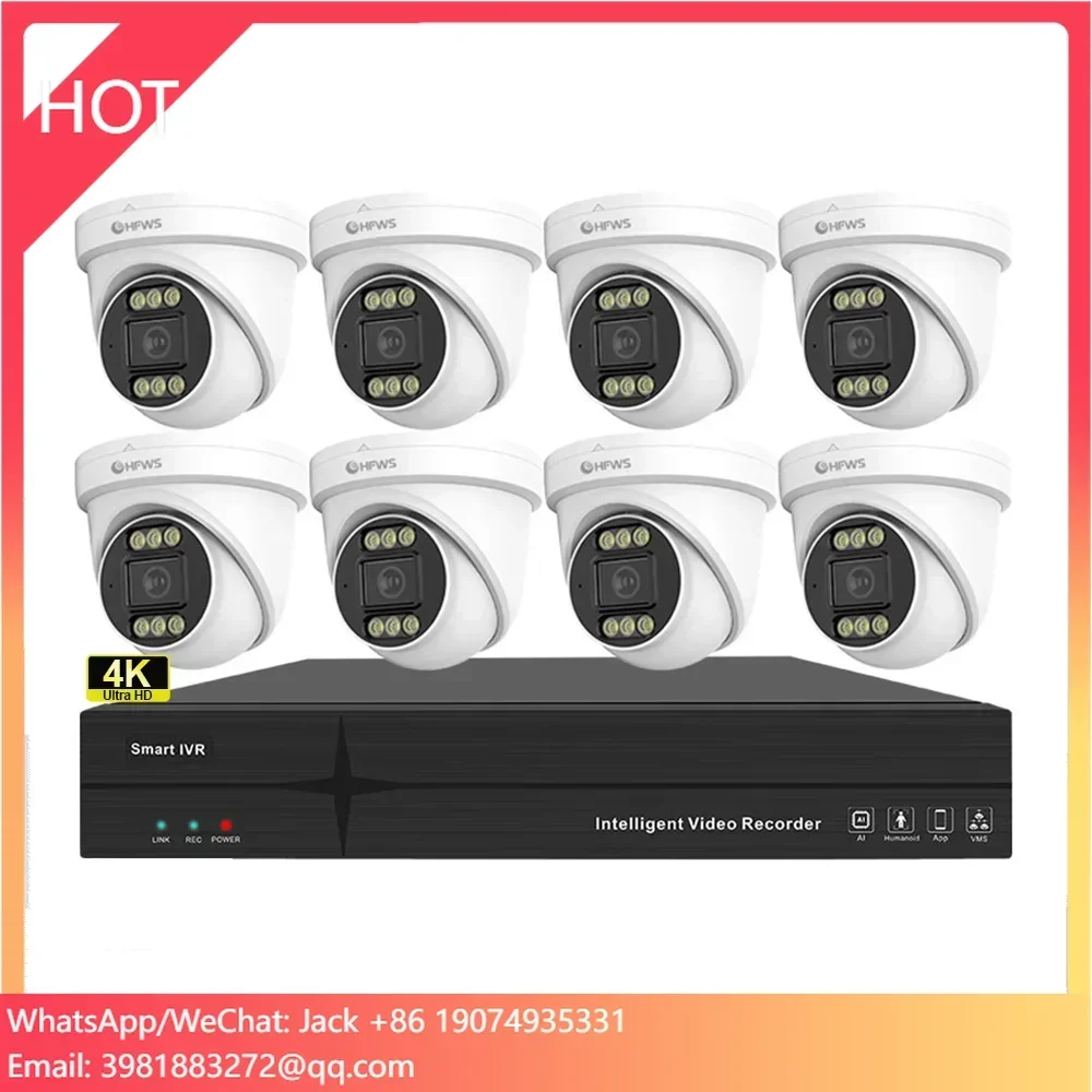 OEM 8MP 4K 25FPS PoE IP Camera - đánh giá và giá Home Security And Camera System