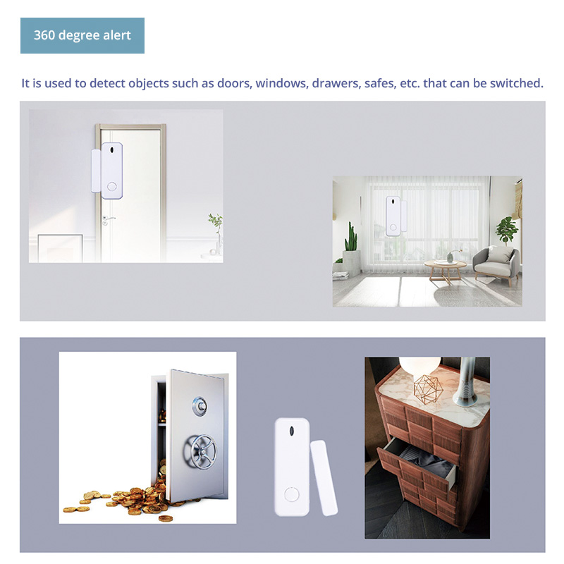 D10 Window Door Sensor Alarm 4 - đánh giá và giá Home Security Kit