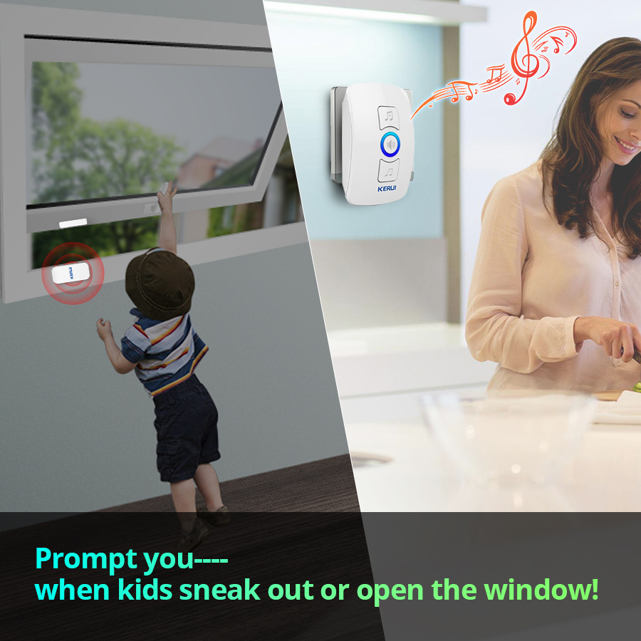 KERUI Wireless Doorbell Home S - đánh giá và giá Home Security Bell