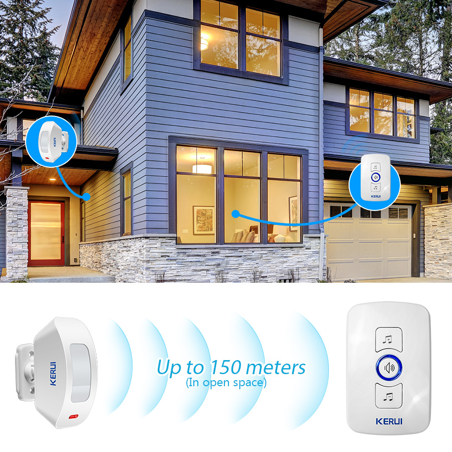 KERUI Wireless Doorbell Home S - đánh giá và giá Home Security Bell