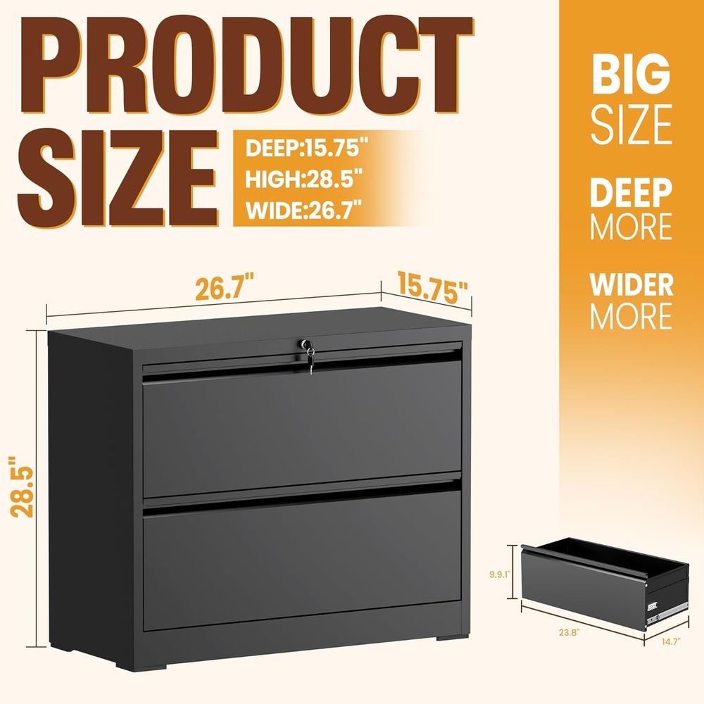 2 Drawer Lockable Metal Filing - đánh giá và giá Home Security Letters