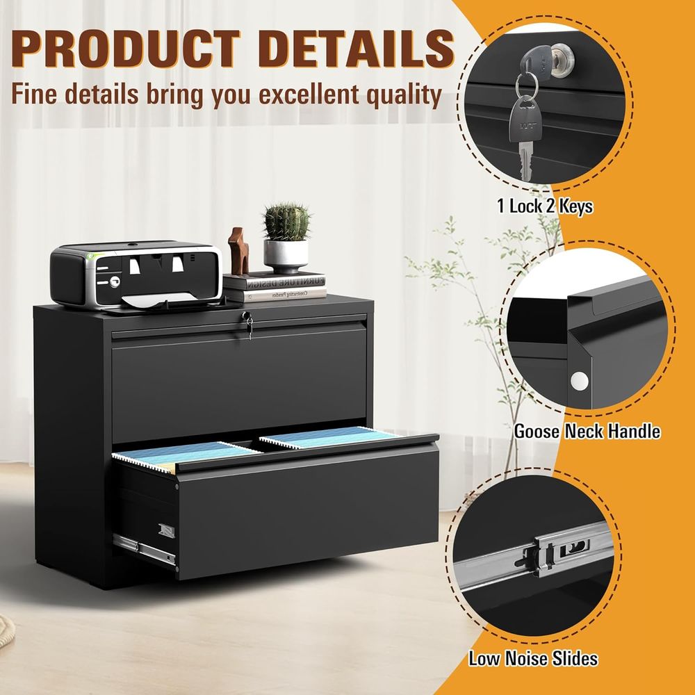 2 Drawer Lockable Metal Filing - đánh giá và giá Home Security Letters
