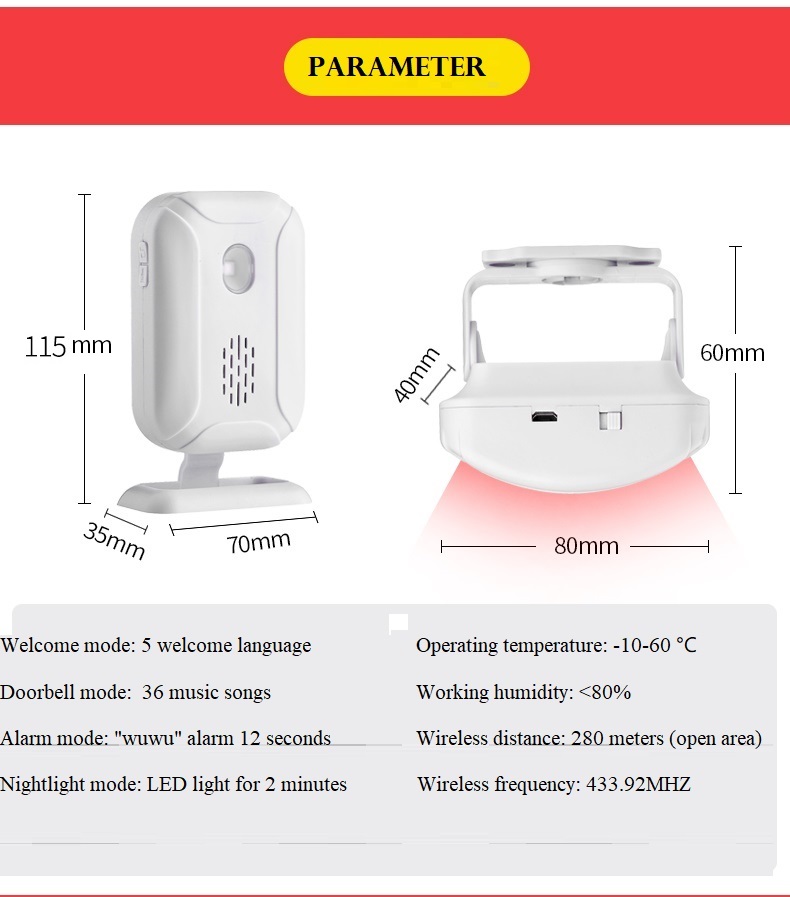 Darho Shop Store Home Security - đánh giá và giá Home Security Bell