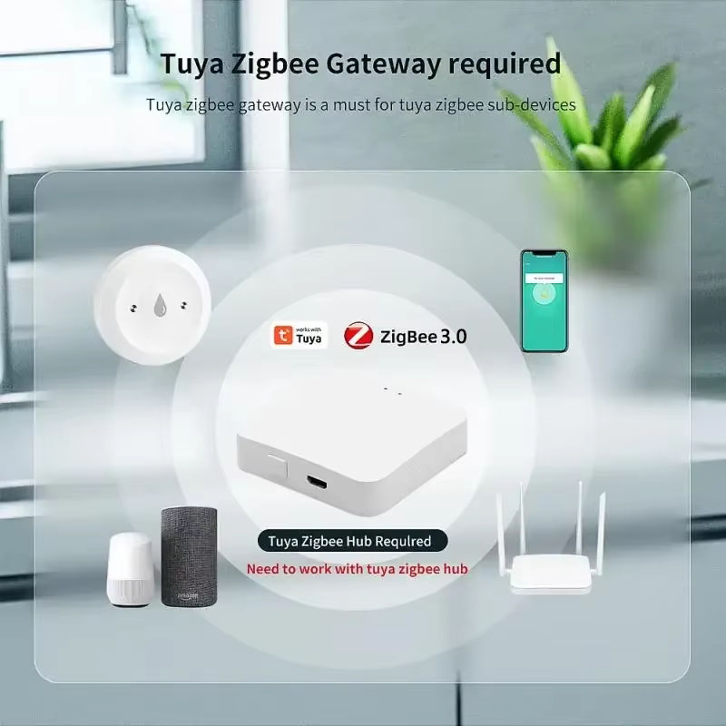 For Tuya ZigBee 3.0 Smart Wate - đánh giá và giá Home Security With Monitoring