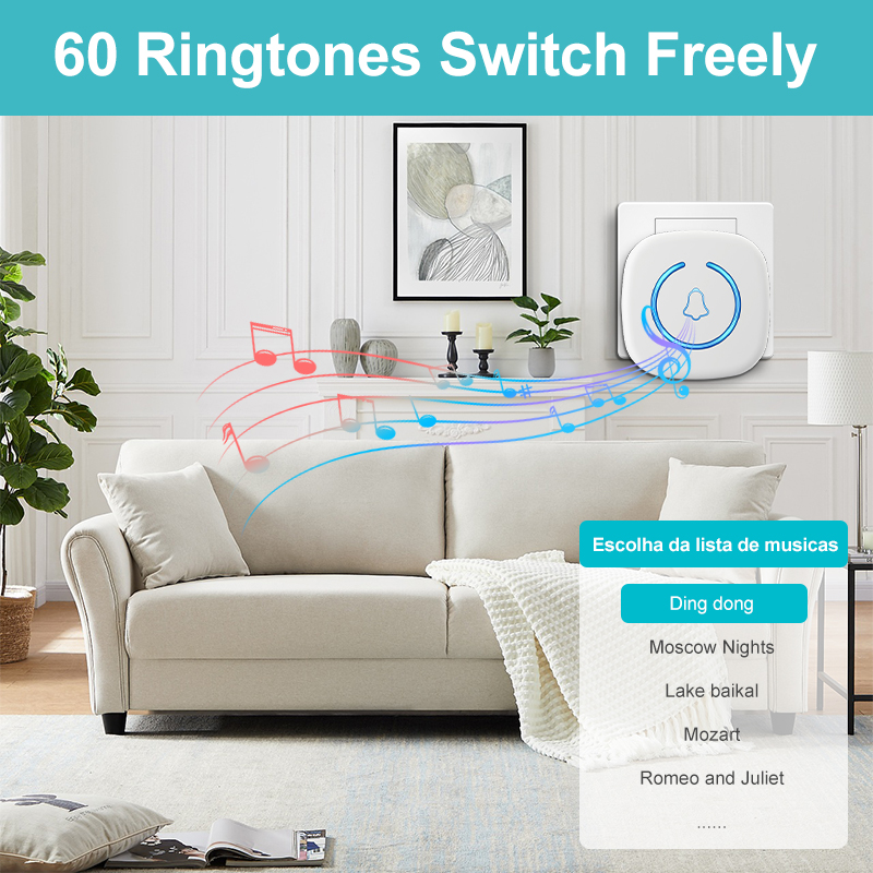 EZHEN Smart Wireless Doorbell  - đánh giá và giá Home Security Bell