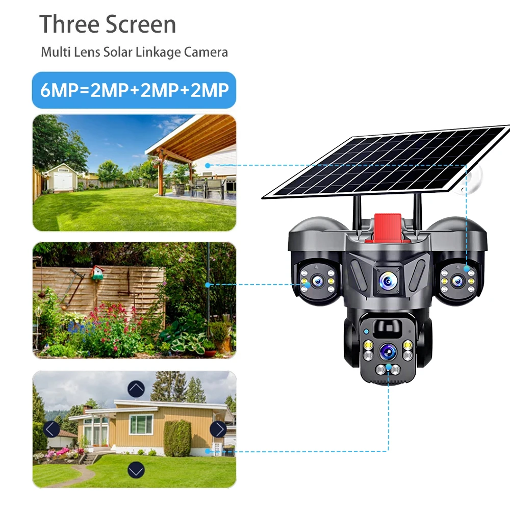 KERUI V380 Pro Outdoor PTZ 6MP - đánh giá và giá Home Security Monitoring Service