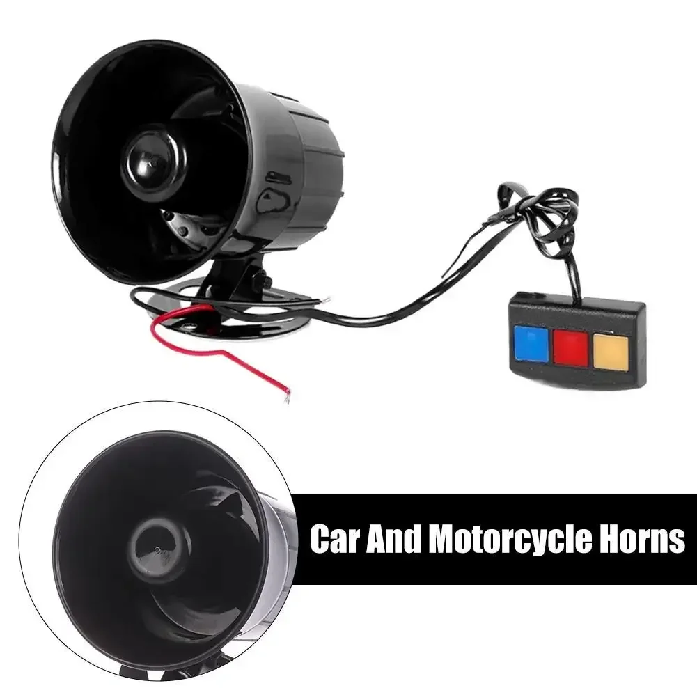 12V 3 Tone Sound Loud Car Horn - đánh giá và giá Home Security Police