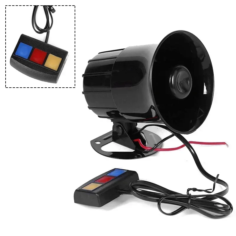 12V 3 Tone Sound Loud Car Horn - đánh giá và giá Home Security Police