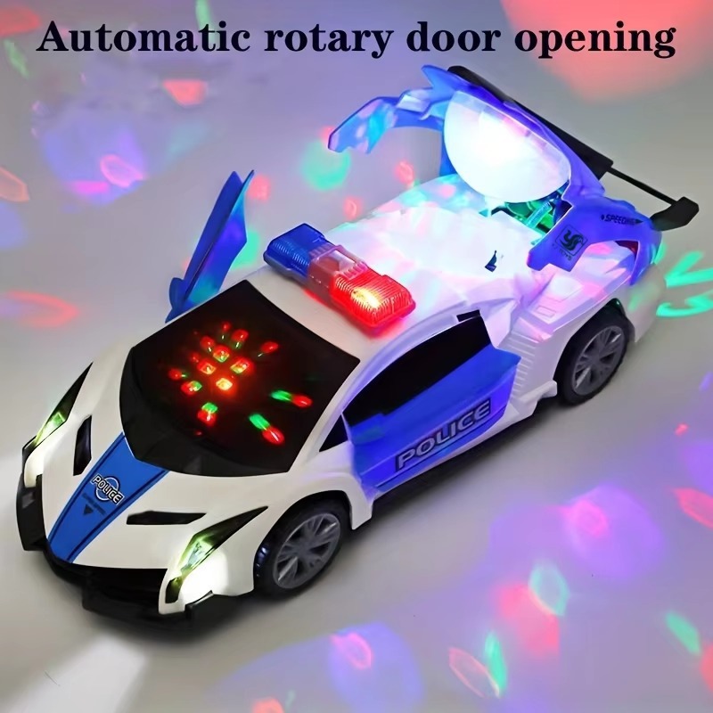 360° Rotating Police Car Toy w - đánh giá và giá Home Security Police