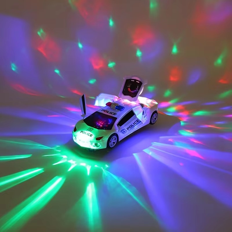 360° Rotating Police Car Toy w - đánh giá và giá Home Security Police