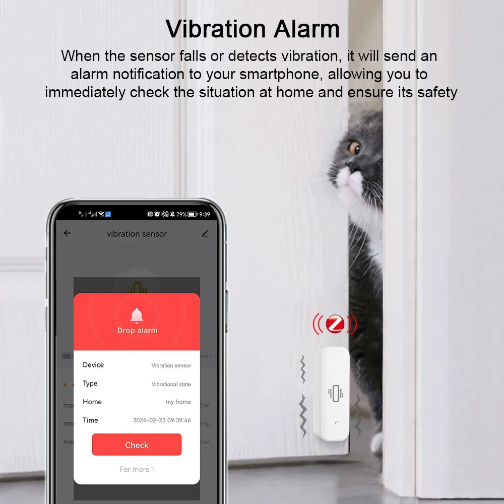 Tuya WiFi/Zigbee Smart Vibrati - đánh giá và giá Home Security With Monitoring