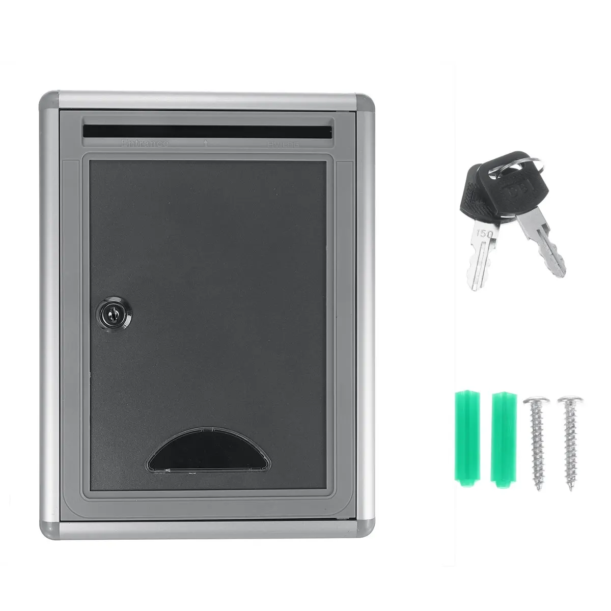Aluminum Alloy Post Box Wall M - đánh giá và giá Home Security Letters