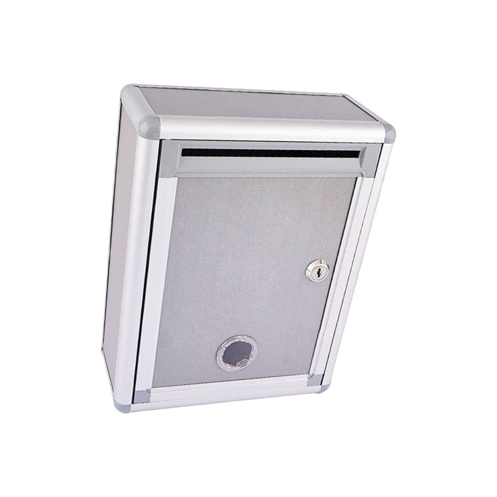 Wall Mail Box with Lock Metal  - đánh giá và giá Home Security Letters