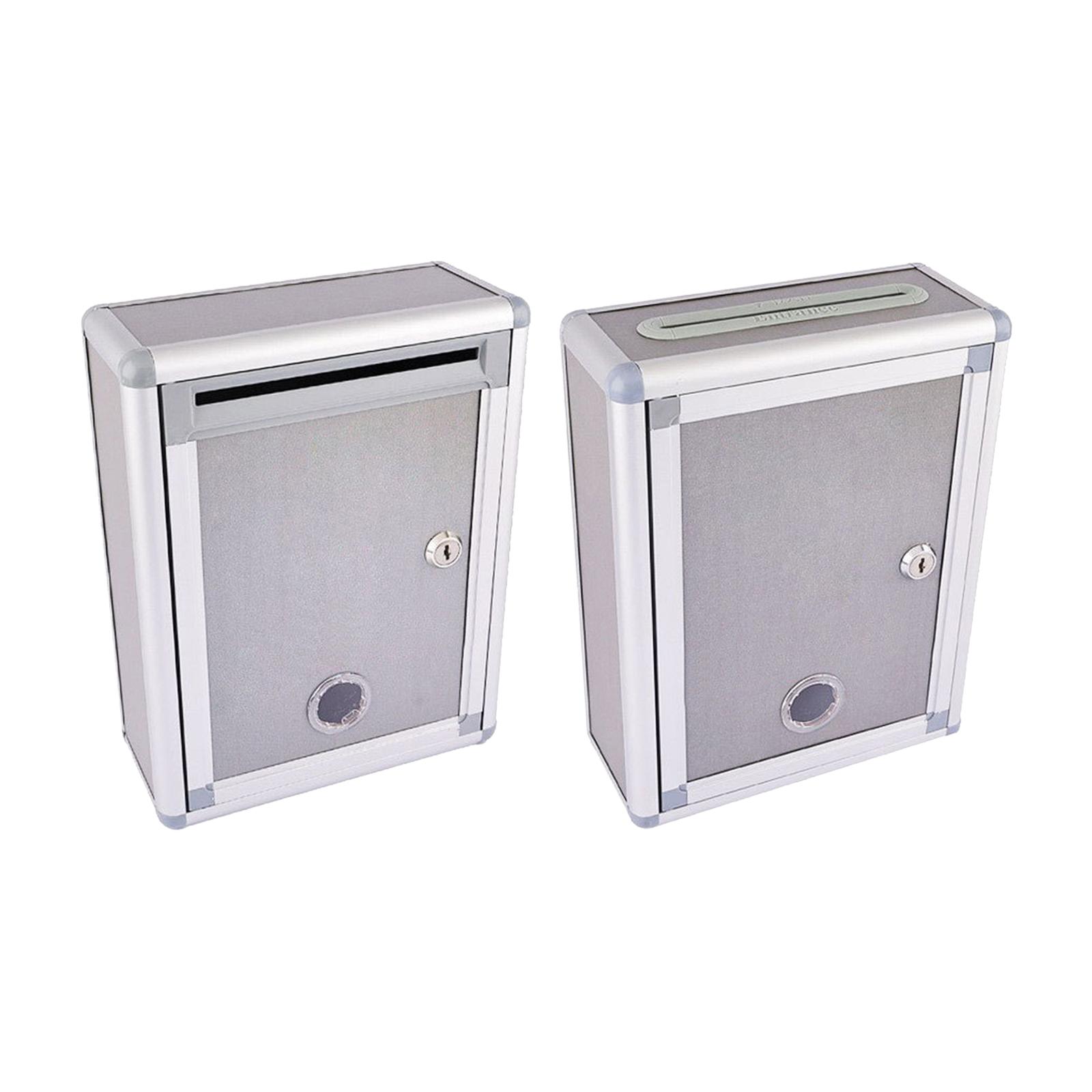 Wall Mail Box with Lock Metal  - đánh giá và giá Home Security Letters