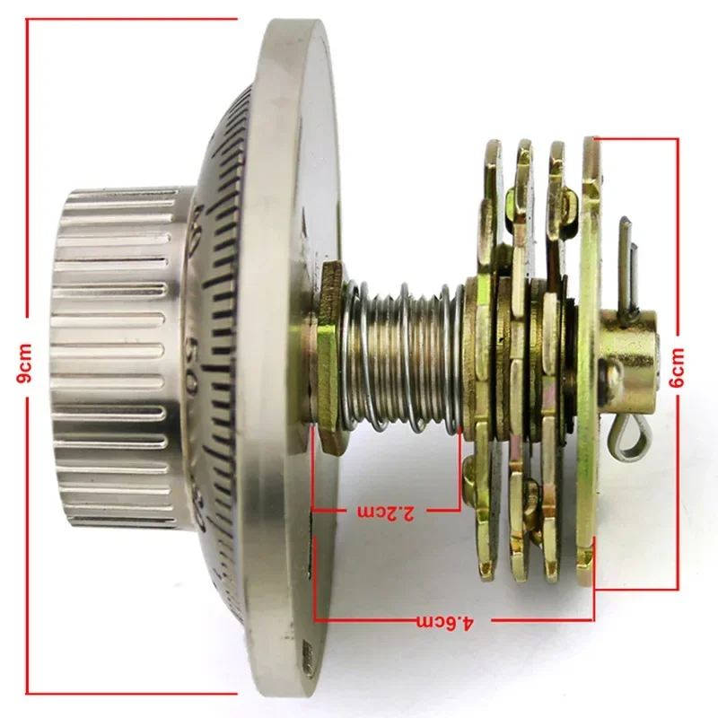 Mechanical code disk lock Vaul - đánh giá và giá Home Security Safe