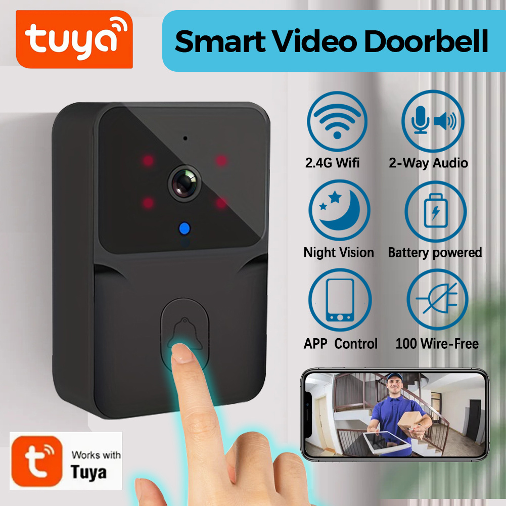 Tuya Wireless Smart Video Door - đánh giá và giá Home Security Monitoring Service
