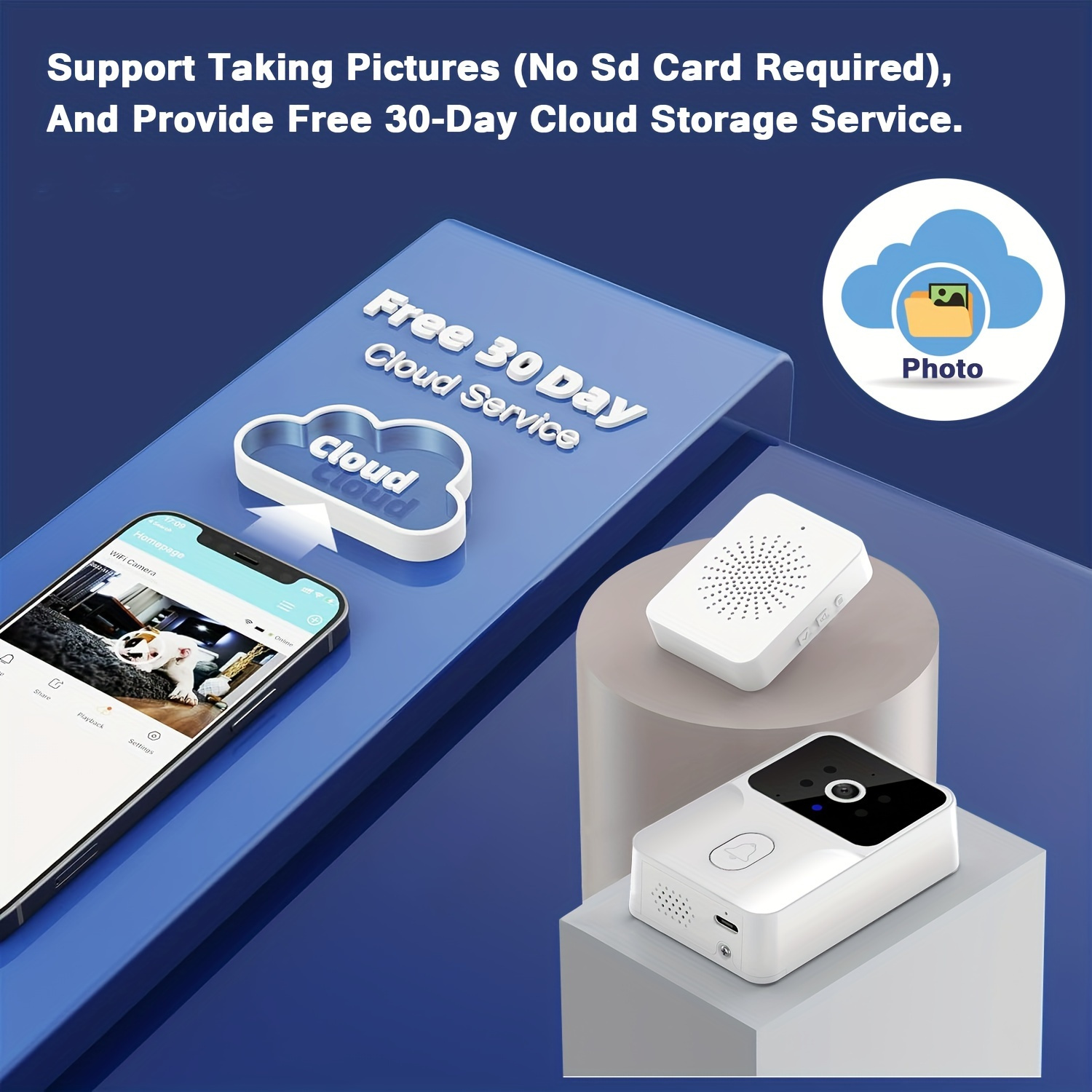 Tuya Wireless Smart Video Door - đánh giá và giá Home Security Monitoring Service